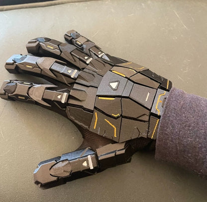 These are 3D gloves I made myself.