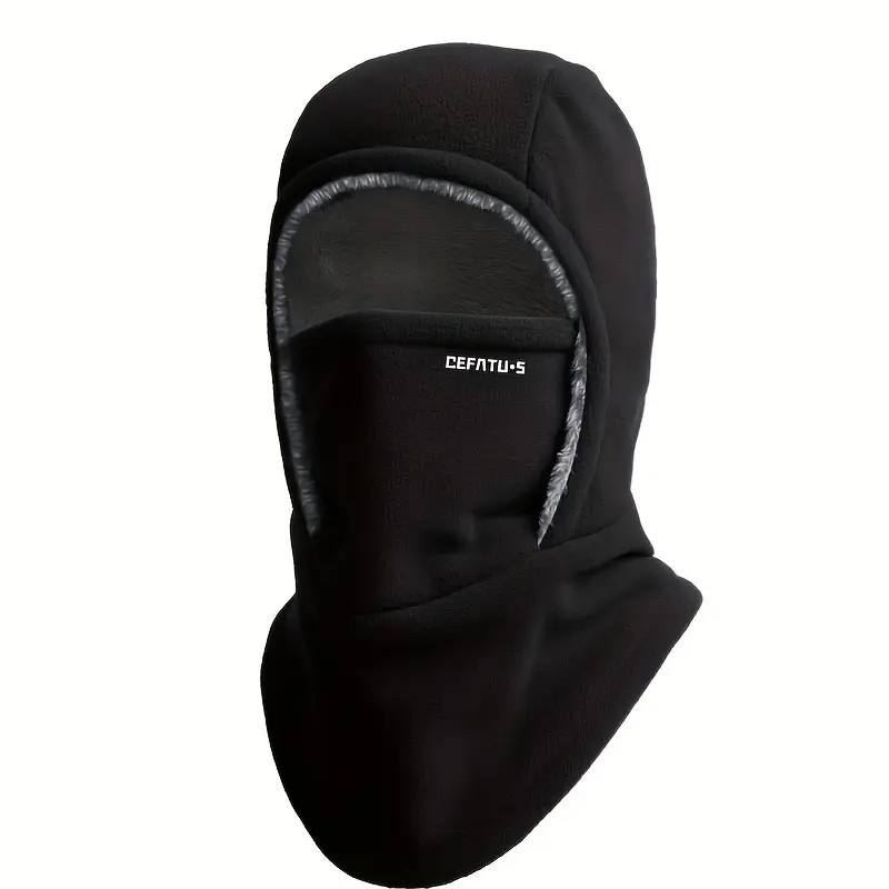 Diseño original: gorro, mascarilla y calentador de cuello de invierno 3 en 1 a prueba de viento