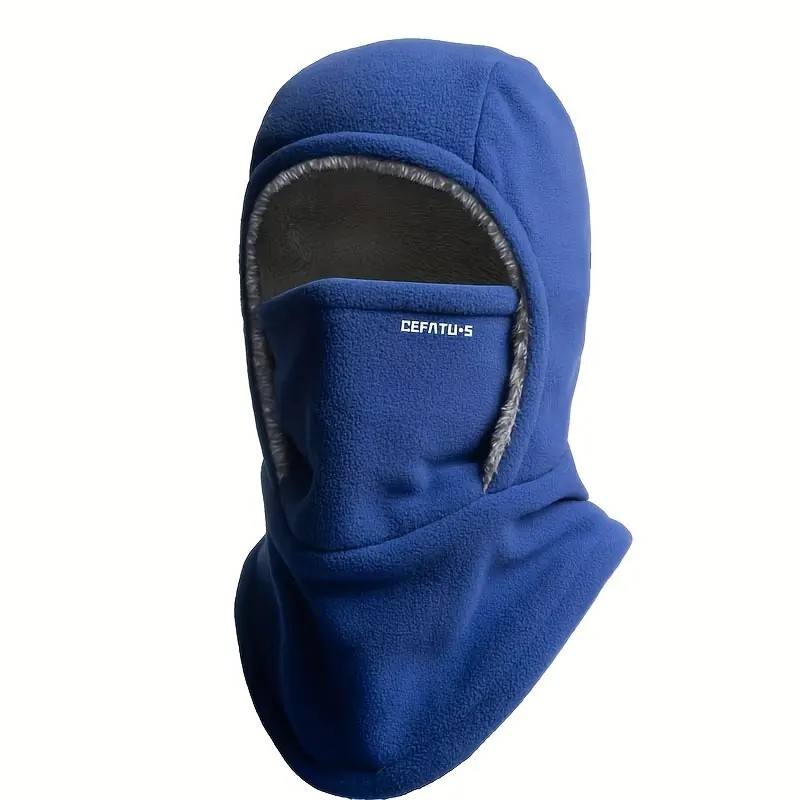 Diseño original: gorro, mascarilla y calentador de cuello de invierno 3 en 1 a prueba de viento
