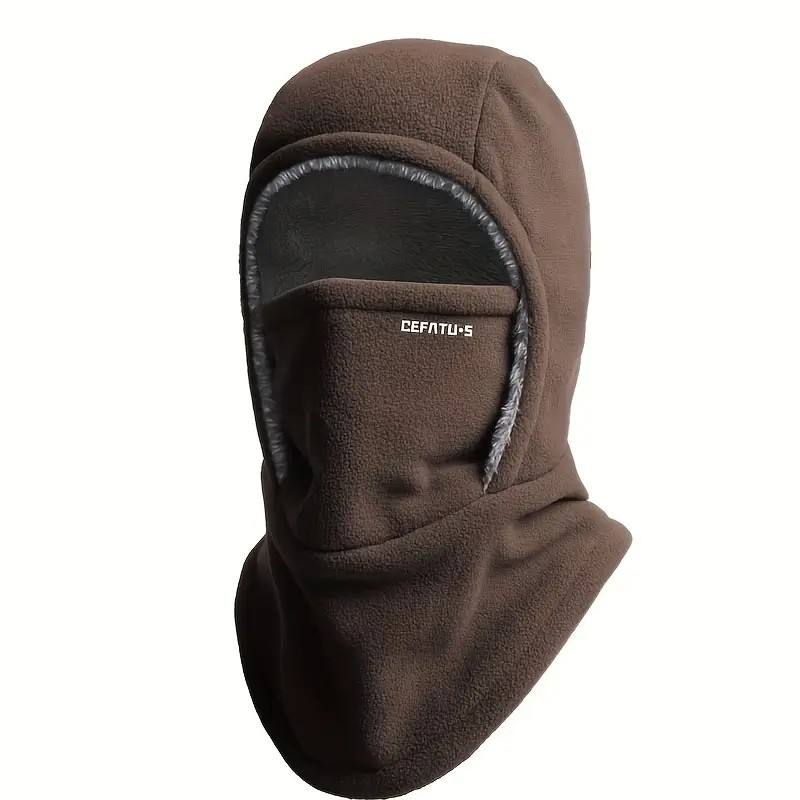 Diseño original: gorro, mascarilla y calentador de cuello de invierno 3 en 1 a prueba de viento