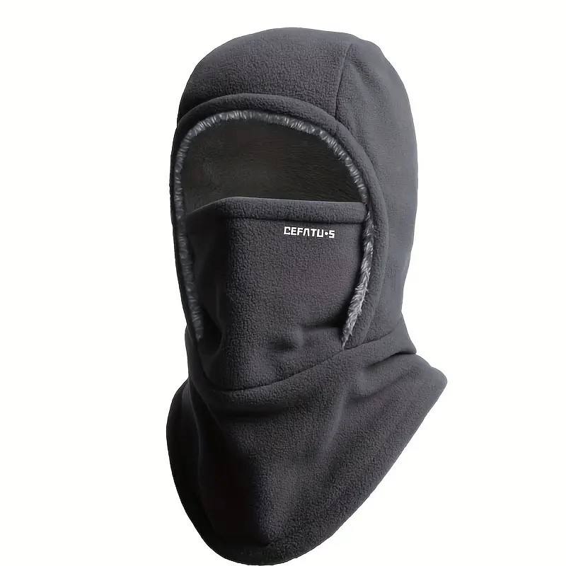 Diseño original: gorro, mascarilla y calentador de cuello de invierno 3 en 1 a prueba de viento